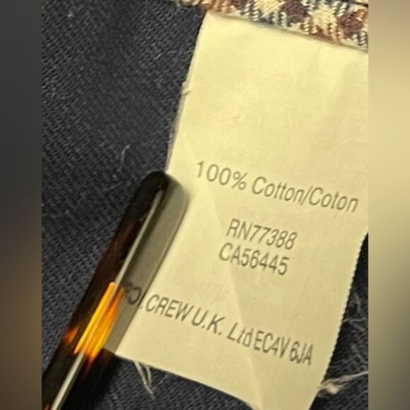 J. CREW Downtown Field Cotton Jacket Zip Snaps Front Utility Military Style - Picture 10 of 14